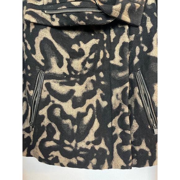 Diane Von Furstenberg Marvela Lamb Leather Jacket size 2 - Picture 4 of 11